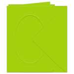 Ursus PASSEPARTOUTK./UMSCHL.DIN A6,OVAL,5P.TRO.GRÜN