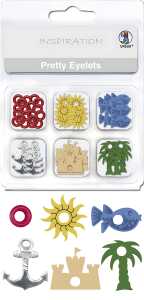 Ursus PRETTY EYELETS 2-4MM,SOMMER
