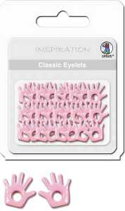 Ursus CLASSIC EYELETS 2-4MM,26ST.HÄNDE R+L.RO