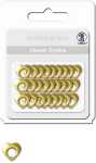 Ursus CLASSIC EYELETS 2-4MM,26ST.HERZEN1,GOLD