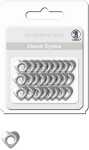 Ursus CLASSIC EYELETS 2-4MM,26ST.HERZEN1,SILB