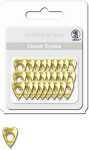 Ursus CLASSIC EYELETS 2-4MM,26ST.HERZEN2,GOLD