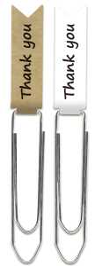 Ursus PAPER CLIPS "THANK YOU SCHWARZ"