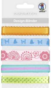 Ursus DESIGN-BÄNDER 90CM,5B.FRÜHLING SORT.