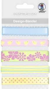 Ursus DESIGN-BÄNDER 90CM,5B.OSTERN SORT.