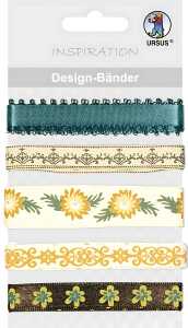 Ursus DESIGN-BÄNDER 90CM,5B.NATUR SORT.