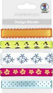 Ursus DESIGN-BÄNDER 90CM,5B.URLAUB SORT.