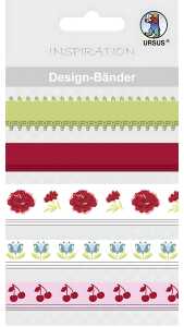 Ursus DESIGN-BÄNDER 90CM,5B.LOTTA 1 SORT.