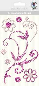 Ursus SCHMUCKST.STICKER "ORNAMENTE",8ST.PINK