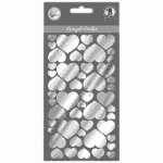 Ursus SPIEGEL-STICKER SILBER, HERZEN, MOTIV 01