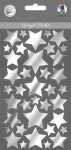 Ursus SPIEGEL-STICKER SILBER, STERNE, MOTIV 05
