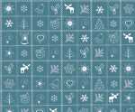 Ursus TRANSP.115G.DIN A4,5BL.COUN.CHRISTM.PETROL