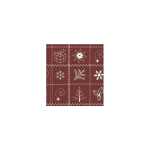 Ursus TRANSP.ROLLE 115G.50x61CM,COUN.CHRISTM. ROT