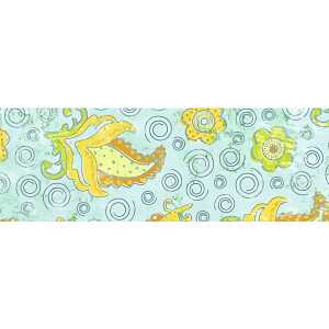 Ursus TRANSP.ROLLE "PARADISO"TÜRKIS,115G.50x61CM 4008525732822