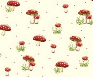 Ursus TRANSP.PAPIER "GLÜCKSPILZE"115G.A4,5BL.M02