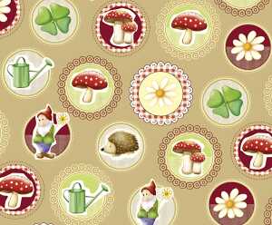 Ursus TRANSP.PAPIER "GLÜCKSPILZE"115G.A4,5BL.M03