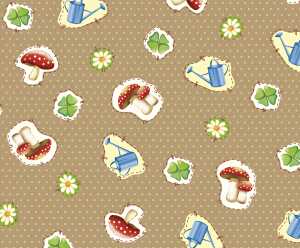 Ursus TRANSP.PAPIER "GLÜCKSPILZE"115G.A4,5BL.M05