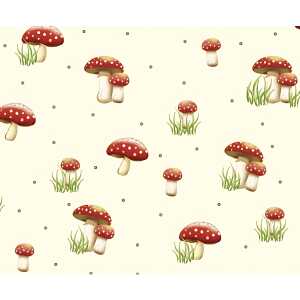 Ursus TRANSP.PAPIER "GLÜCKSPILZE"115G.A4,25BL.M02