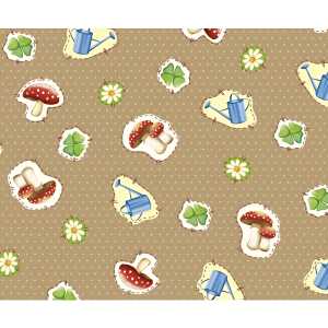 Ursus TRANSP.ROLLE "GLÜCKSPILZE"115G.50x61CM,M05