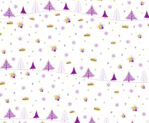 Ursus TRANSP.115G.DIN A4,5BL.MAGIC CHRISTM.BROMBEER