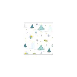 Ursus TRANSP.115G.DIN A4,25BL.MAGIC CHRISTM.PETROL