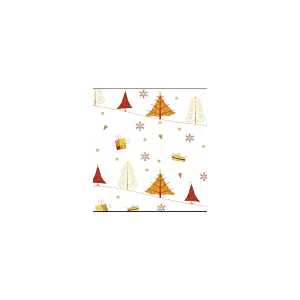 Ursus TRANSP.ROLLE 115G.50x61CM,MAGIC CHRISTMAS ROT