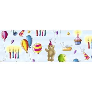 Ursus TRANSP.ROLLE "PARTY"115G.50x61CM,M01