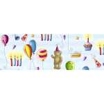 Ursus TRANSP.ROLLE "PARTY"115G.50x61CM,M01