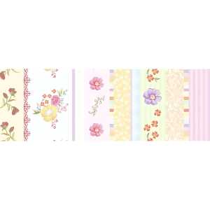 Ursus TRANSP.ROLLE "ROMANTIC GARDEN"115G.50x61CM 4008525152286