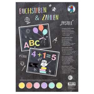 Ursus FOTOKTN.300G.612 BUCHSTABEN+ZAHLEN PASTELL