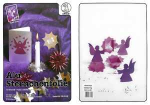 Ursus ALU-STERNCHENFOLIE 23x33CM,10BL.10FARBEN