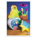 Ursus REGENB.-TRANSP.115G.20,5x33CM,10BL.SORTIERT