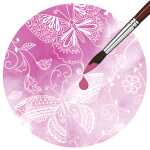 Ursus ZAUBERPAPIER 250G.48X67CM,SCHMETTERLINGE