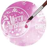 Ursus ZAUBERPAPIER 250G.23X33CM,10BL.MERRY CHRISTMAS