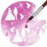 Ursus ZAUBERPAPIER 250G.A4,10BL.HOCHZEIT