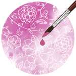 Ursus ZAUBERPAPIER 250G.A4,10BL.BLÜTEN