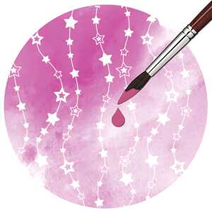 Ursus ZAUBERPAPIER 250G.A4,10BL.STERNE