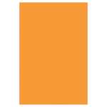 Ursus MOOSGUMMI 2MM,20x30CM,10BG.ORANGE