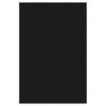 Ursus MOOSGUMMI 2MM,20x30CM,10BG.SCHWARZ