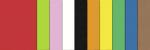 Ursus MOOSGUMMI 2MM,20x30CM,20BG.20FARBEN