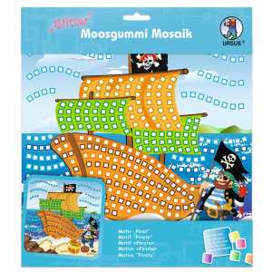 Ursus MOOSGUMMI MOSAIK "GLITTER PIRAT"