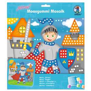 Ursus MOOSGUMMI MOSAIK "GLITTER RITTER"