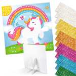 Ursus MOOSGUMMI MOSAIK "GLITTER EINHORN"