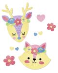 Ursus MOOSGUMMI 2MM,20x30CM,6BL.6F. "GLITTER"...