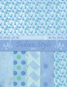 Ursus INDIAN STYLE "BHUVI"100G.21,6x28CM,5BL.5MOTIVE
