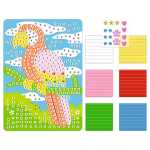 Ursus MOOSGUMMI MOSAIK "PAPAGEI"