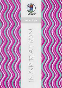 Ursus INDIAN STYLE "RASHMIKA"23x33CM,5BL.MOT.02
