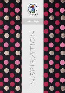 Ursus INDIAN STYLE "BINDU"23x33CM,5BL.MOT.01