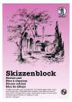 Ursus SKIZZENBLOCK 190G.DIN A4,50BL.WEISS