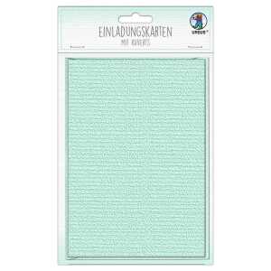 Ursus EINLADUNGSKARTEN 220G. + KUVERTS 100G. MINT